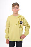 Toontoy Erkek Çocuk Baskılı Sweatshirt