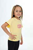 Toontoy Kız Çocuk Baskılı Tişört
