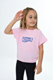Toontoy Kız Çocuk Baskılı Tişört
