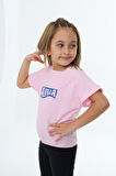 Toontoy Kız Çocuk Baskılı Tişört