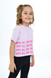 Toontoy Kız Çocuk Baskılı Tişört