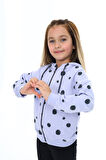 Toontoy Kız Çocuk Baskılı Hırka