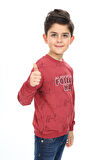 Toontoy Erkek Çocuk Baskılı Sweatshirt