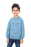 Toontoy Erkek Çocuk Baskılı Sweatshirt