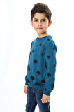 Toontoy Erkek Çocuk Baskılı Sweatshirt