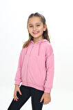 Toontoy Kız Çocuk Kapüşonlu Hırka