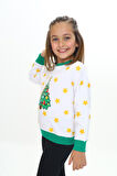 Toontoy Kız Çocuk Baskılı Sweatshirt