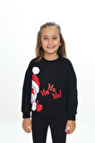 Toontoy Kız Çocuk Baskılı Sweatshirt