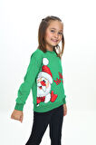 Toontoy Kız Çocuk Baskılı Sweatshirt
