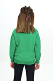 Toontoy Kız Çocuk Baskılı Sweatshirt