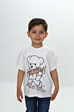 Toontoy Erkek Çocuk Ayıcık Baskılı Tişört