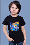 Toontoy Erkek Çocuk Born To Skate Baskılı Tişört