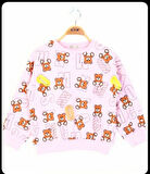 Toontoy Kız Çocuk Harf Baskılı Sweatshirt 