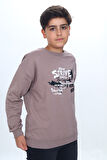 Toontoy Erkek Çocuk New Strıve Baskılı Sweatshirt