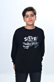 Toontoy Erkek Çocuk New Strıve Baskılı Sweatshirt