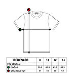 Toontoy Kız Çocuk Varak Baskılı Tişört