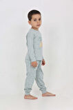 Toontoy Erkek Çocuk Kaplumbağa Baskılı Pijama Takım