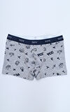 Toontoy Erkek Çocuk Çok Desenli 4lü Paket Boxer 
