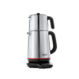 Homend Premium 4'lü Elektrikli Çeyiz Seti Tost, Kahve, Çay Makinesi ve Blender Seti Siyah