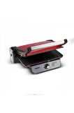 Homend Toastbuster 1382h Kırmızı Silver Tost Makinesi