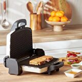HOMEND Toastbuster 1337h 4 Ekmekli Tost Makinesi Krem