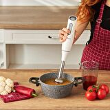 HOMEND Functionall 2807h Mutfak Robotu Krem Gri