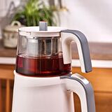 HOMEND Royaltea 1745h Çay Makinesi Krem