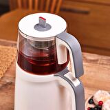 HOMEND Royaltea 1745h Çay Makinesi Krem