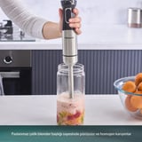 Homend Functionall 2848H Mutfak Robotu 1500W Güç ve 1 lt Kapasite ile Paslanmaz Çelik Özellikli