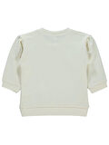 Civil Baby Kız Bebek Sweatshirt 6-18 Ay Ekru
