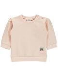 Civil Baby Kız Bebek Sweatshirt 6-18 Ay Pudra