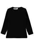 Civil Girls Kız Çocuk Termal Sweatshirt 2-5 Yaş Siyah