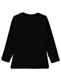 Civil Girls Kız Çocuk Termal Sweatshirt 2-5 Yaş Siyah