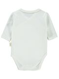 Civil Baby Bebek Organik Çıtçıtlı Badi 0-6 Ay Ekru