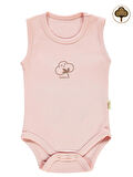 Civil Baby Bebek Organik Çıtçıtlı Badi 0-18 Ay Pembe