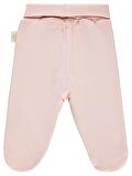 Civil Baby Bebek Organik Patikli Tek Alt 0-6 Ay Pembe