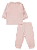Civil Baby Bebek Organik Pijama Takımı 1-9 Ay Pembe