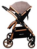 Babycare Vivo Travel Sistem Bebek Arabası Kahve