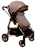 Babycare Vivo Travel Sistem Bebek Arabası Kahve