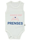 Civil Baby Kız Bebek Çıtçıtlı Badi 1-18 Ay Ekru