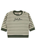 Civil Baby Erkek Bebek Sweatshirt 6-18 Ay Haki