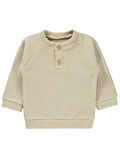 Civil Baby Erkek Bebek Sweatshirt 6-18 Ay Sütlü Kahve