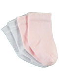 Civil Baby Bebek 2'li Çorap Set 6-18 Ay Beyaz-Pembe
