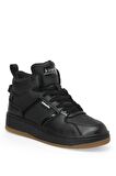ENNER PU HI W 2PR Siyah Kadın High Sneaker