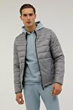 M-brt Plus Coat 2pr Gri Erkek Mont