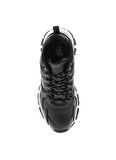 U.S. Polo Assn. Siyah Kadın Yüksek Taban Sneaker 2F TRACKY 2PR