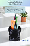 Kalemlik Masa Kalemliği Organizer Kalemlik Siyah Renk Model 80