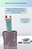 Diş Fırçalığı Diş Fırçalık Diş Fırçası Standı Diş Fırçası Tutucu Siyah Renk Model 80