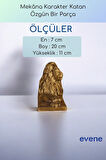 Dekoratif Obje Biblo Ev Dekorasyon Heykel Salon Masa Üstü Süs Eşyası Aslan Beyaz Model 58