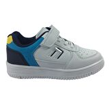 Cool Abel Flt Beyaz Saks Çocuk Spor Ayakkabı 3136 